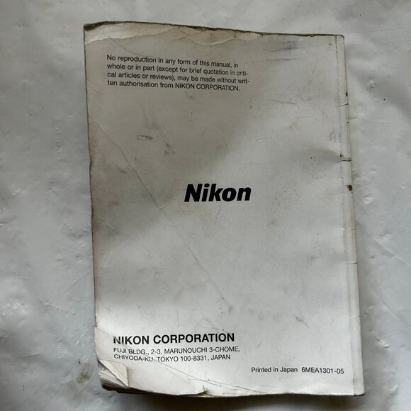 Nikon COOLPIX 995 3.2MP Digital Camera for parts / repair w/ manual - Picture 9 of 11